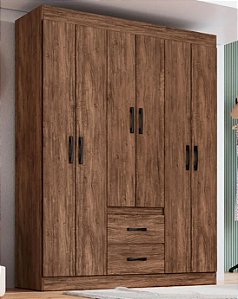 Grpa SIDNEY 06 Portas e 02 Gavetas Castanho