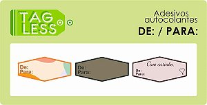 Etiqueta Adesiva De / Para Grande