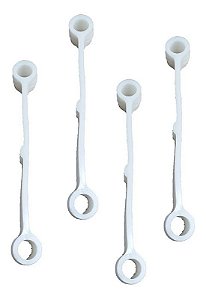 Kit 4 Tirantes Suspensão Lavadoras Brastemp Consul 326000516