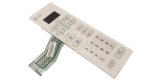 Painel teclado membrana microondas Consul W10563564 original