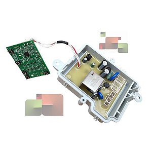 Controle Eletronico Placa Potencia 110-127 Volts Máquina Lavadora de Roupas BWJ11AB BWS11AB Brastemp W10838042 Original
