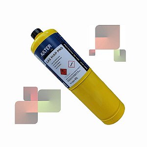 Carga Refil Map Pro Gas 400g Marca Hulter Compativel Bernzomatic C4324