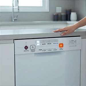 Painel Decorativo Branco Lava Louças Brastemp Orig W10345152