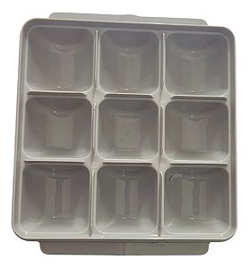 Forma De Gelo Para Refrigerador Original Cor Cinza W11530337