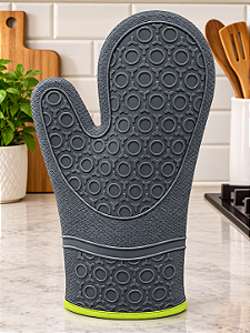 Luva Térmica de Silicone Cinza Consul