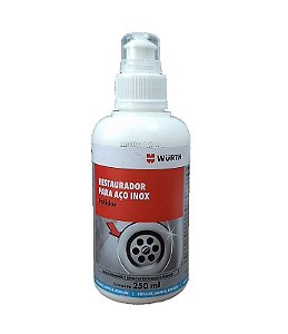 Restaurador Polidor Aço Inoxidavel  Wurth 250 ml 326056861