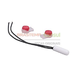 Sensor Temperatura Campo 2,7k Ohms para Refrigerador Geladeira Freezer Cervejeira Brastemp Consul W10531315 Original Kit
