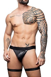 JOCKSTRAP LIGA PRETA 3 ARGOLAS