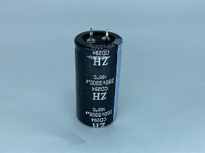 Capacitor eletrolitico 3300uF x 200V - 30mm * 60mm