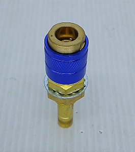 Engate Rápido Fêmea p/ água RT100/M500CCT (Azul)