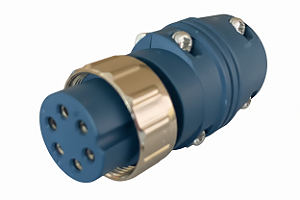 Conector circular femea 6 vias de comando HARDMIG