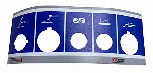 Adesivo frontal painel ALUTIG200