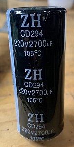 Capacitor eletrolitico 2700uF x 220V - 70mm*30mm