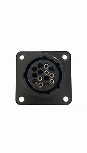 Conector controle CNC femea painel 14 pinos