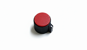 Knob vermelho para potenciometro ALUTIG200