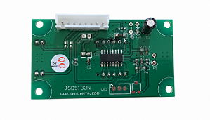 JSD5133N - Placa Display led amarelo - V.1 TOUCH150BV - V.2