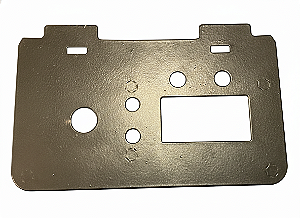 Painel metálico frontal TOUCH150BV - V.2