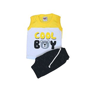 Conjunto Regata com Bermuda Moletinho