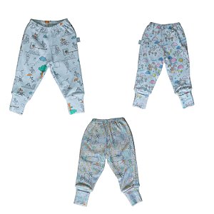 Kit calça estampada feminina Prematuro