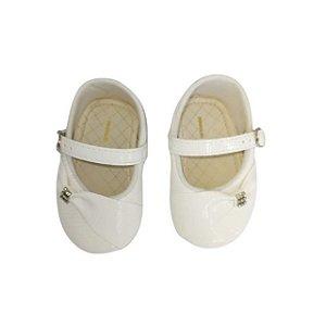 Sapato Feminino Branco com Strass