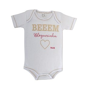 Body Branco "Beeem Bloguerinha"