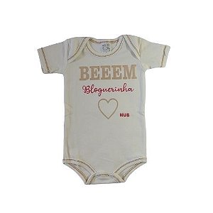 Body Bege "Beeem Bloguerinha"