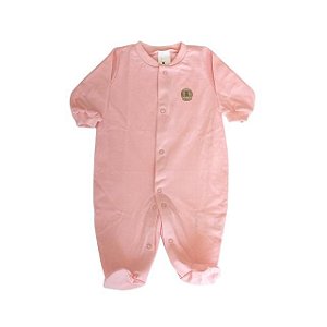 Macacão Liso Rosa