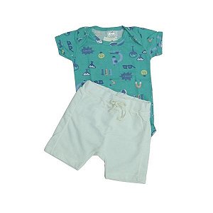 Conjunto Cientista Body e Shorts