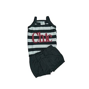 Conjunto "Chic" Body e Shorts