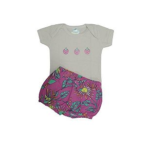 Conjunto Moranguinho Rosa