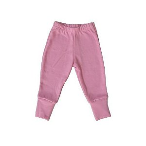 Calça Lisa Rosa Clara (Prematuro)