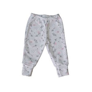 Calça Flores (Prematuro)