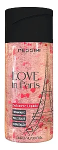 Love In Paris Sabonete Líquido com Vitamina E 140ml Pessini.