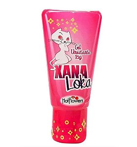 Xana Loka Gel Excitante Feminino Linha Brasileirinhos 15g Hot Flowers