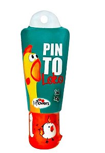 Pinto Loko Gel Estimulante Masculino que Esquenta 15g Linha Brasileirinhos Hot Flowers