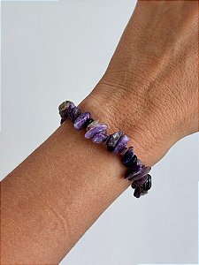 Pulseira de Charoita - Médiuns, Curandeiros e Trabalhadores da Luz