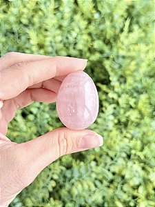Yoni Egg de Quartzo Rosa - Bloqueios Sexuais, Desejo, Confiança