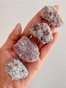 Lepidolita Bruta - Missão de Vida; Fé e Calma