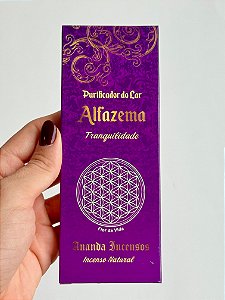 Incenso Ananda - Alfazema - Acalma, Alivia Tensão e Ansiedade