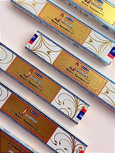 Incenso Satya - Jasmine - Vida Sexual, Tônico Corporal, Almas Gêmeas e Autoconfiança