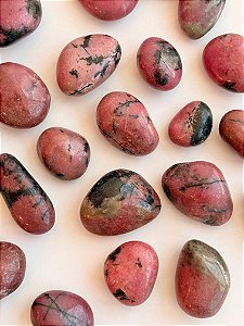 Rodonita Rolada - Magnetismo Pessoal e Atração