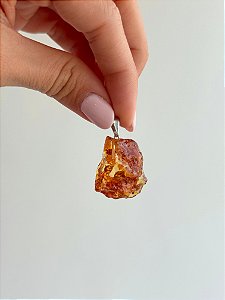 Pingente de Âmbar Natural - Analgésico, Anti-inflamatório e Calmante Natural