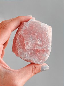 Quartzo Rosa Bruto para Ambiente - Amor, Perdão e Gratidão