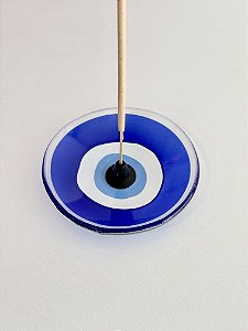 Incensário Olho Grego - Proteção e Boas Vibrações