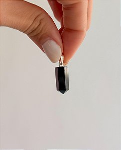 Pingente Pontinha de Obsidiana - Proteção, Consciência e Autocorreção