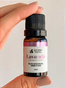 Óleo Essencial de Lavanda - Calmante; Ajuda a Dormir Melhor; Auxilia Dores Articulares