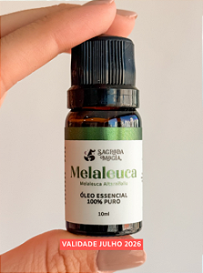 Óleo Essencial de Melaleuca - Acne, Caspa, Micoses; Antisséptico e Anti-inflamatório