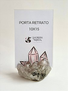 Porta Retrato de Ametista - Intuição, Serenidade e Transmutação