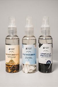 Kit Sprays Mágicos - Prosperidade, Proteção e Paz Interior