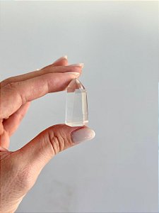 Ponta de Cristal Mini Qualidade Especial - Purificação, Iluminação e Intensificador
